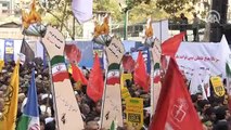 ABD Tahran Büyükelçiliği işgalinin 39'uncu yılı nedeniyle gösteri düzenlendi