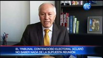 ¿Reunión secreta entre Yaku Pérez y juez electoral?