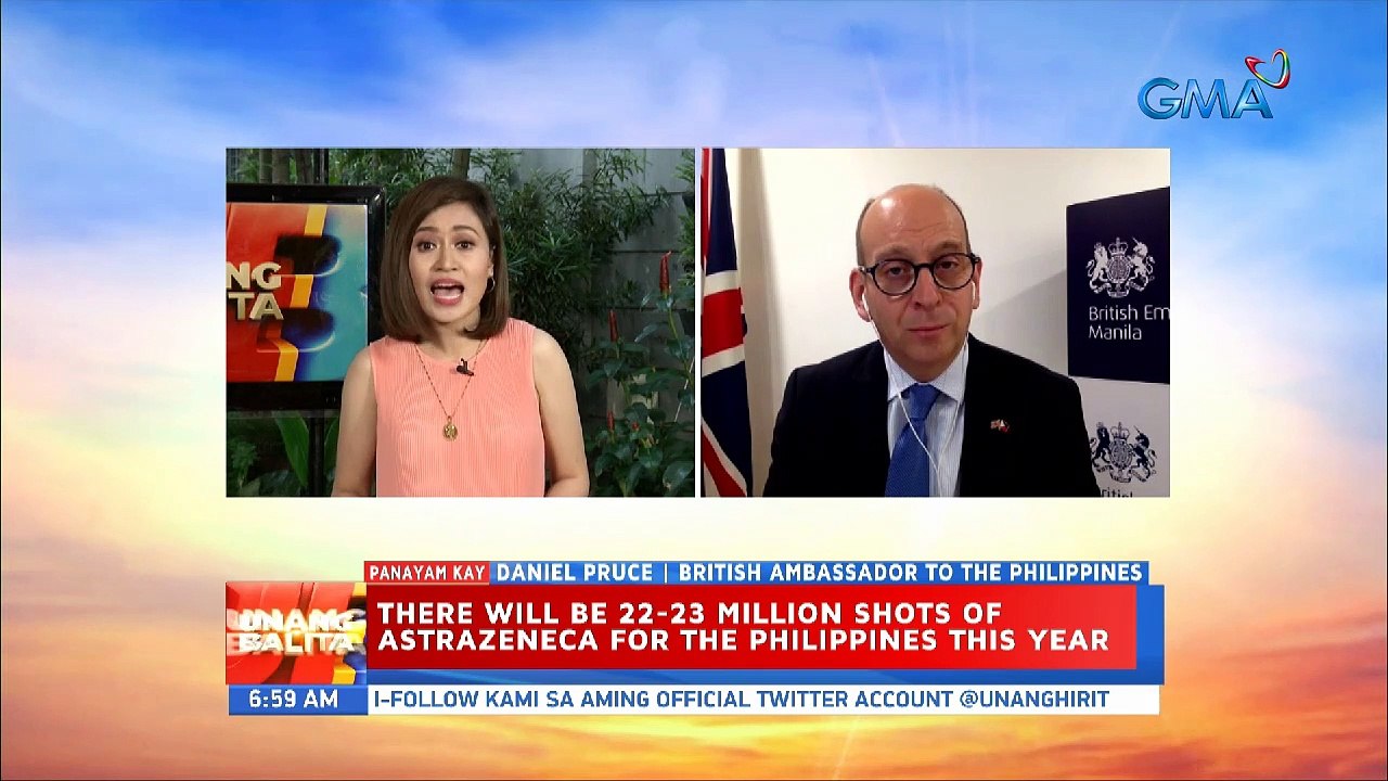 Unang Hirit: Panayam kay Daniel Pruce, British Ambassador to the Philippines