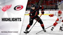 Red Wings @ Hurricanes 3/4/21 | NHL Highlights