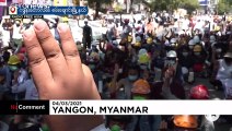 Myanmar trauert um Symbolfigur der Proteste Kyal Sin (19)