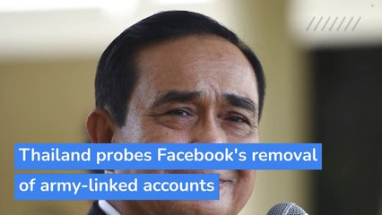 Thailand probes Facebook's removal of army-linked accounts, and other top stories in technology from March 05, 2021.