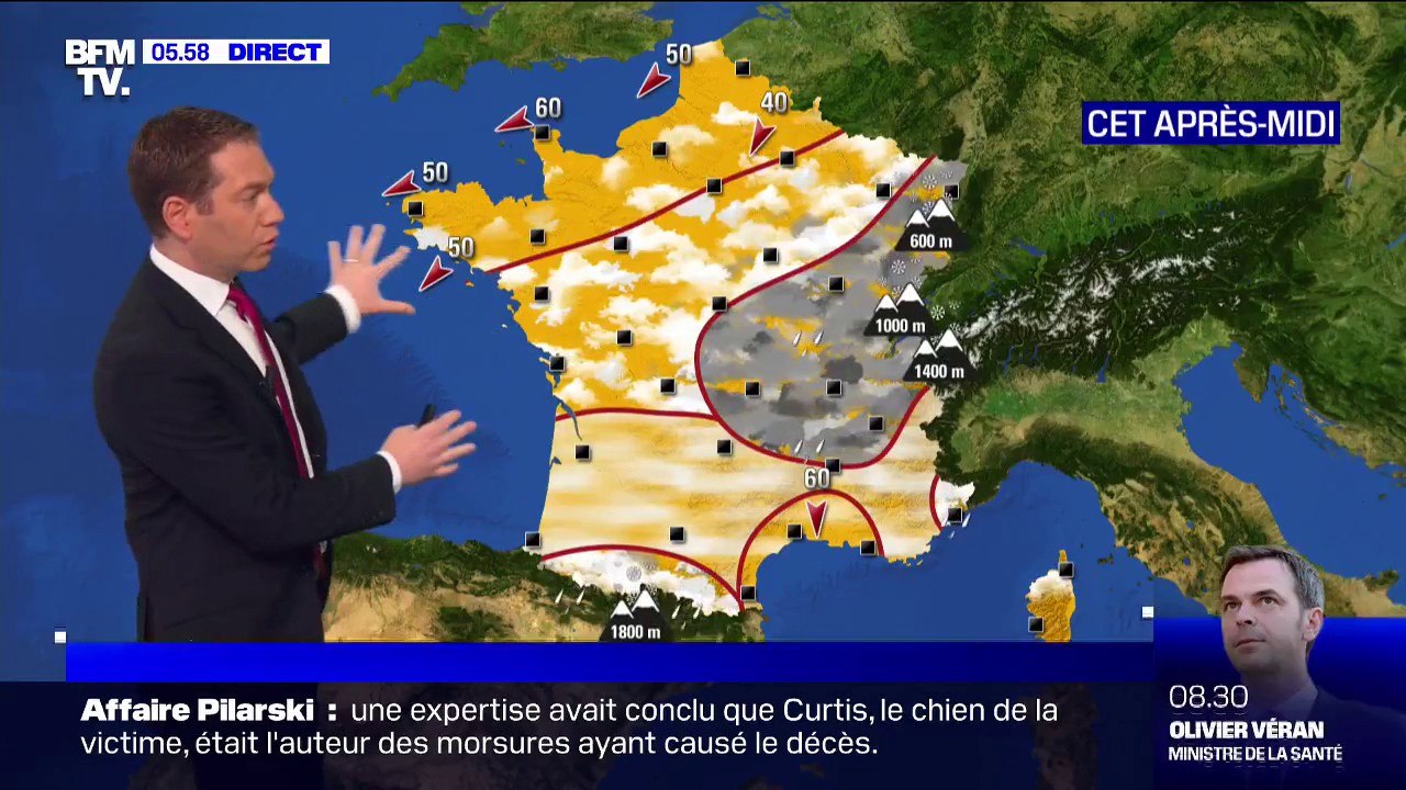 Le soleil revient progressivement ce vendredi, mais les températures sont en baisse