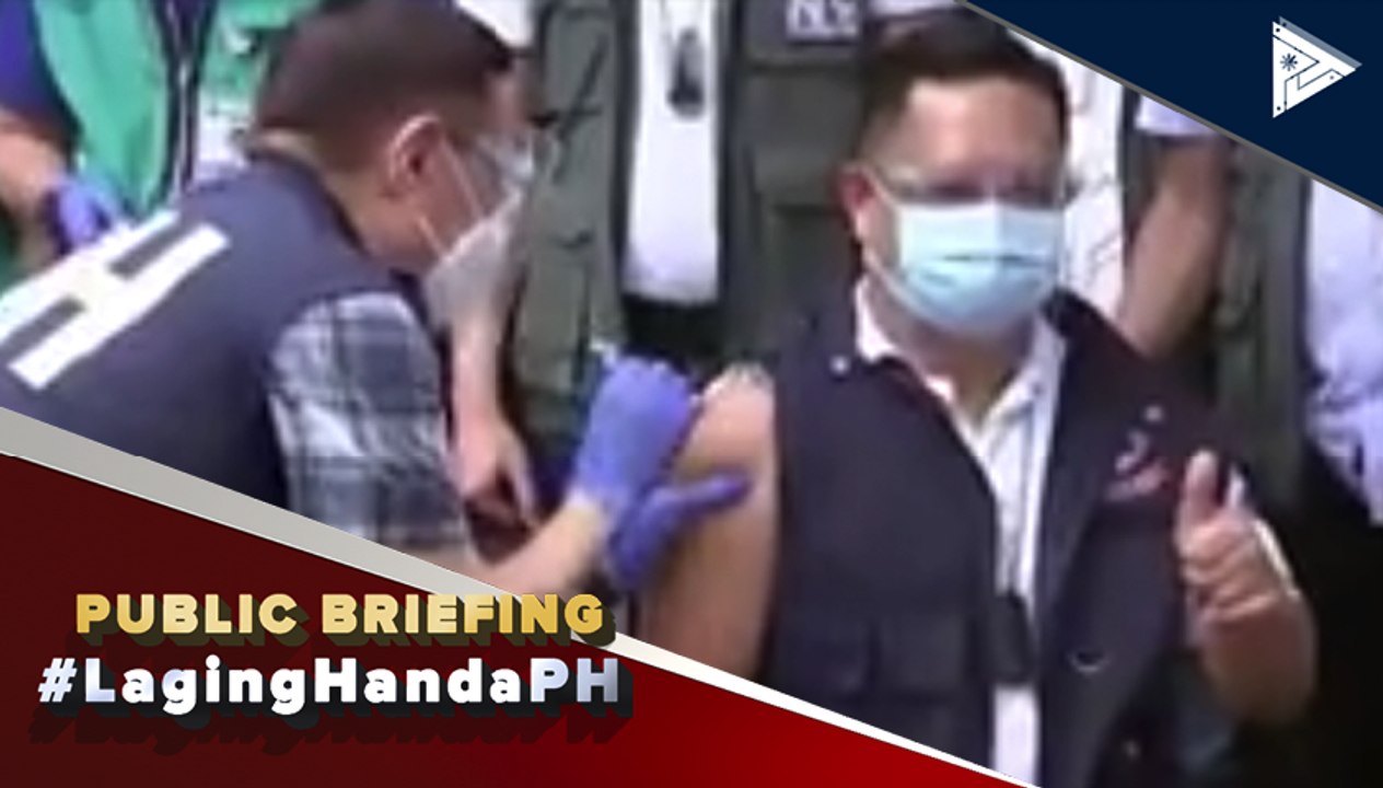 Symbolic vaccination sa Southern Philippines Medical Center, ginapahigayon