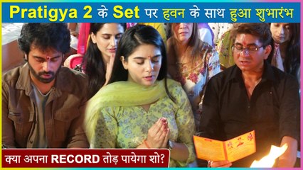Mann Ki Awaaz Pratigya 2 Team Kickstarts The Shoot With Havan| Pooja Gor, ANUPAM SHYAM, ARHAAN BEHLL