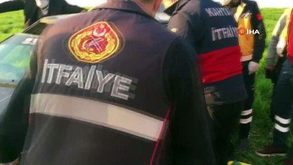 Adıyaman’da iki otomobil kafa kafaya çarpıştı: 1'i ağır 3 yaralı