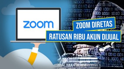 Zoom Diretas, Lebih dari 500 Ribu Akun Dijual