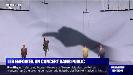 Le concert des Enfoirés enregistré sans public diffusé ce vendredi soir