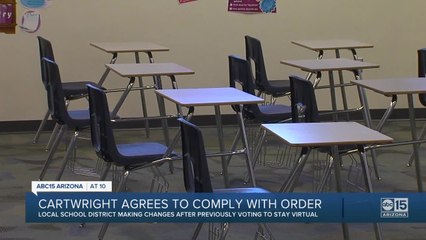 Some Arizona school districts scrambling to comply with Ducey's order