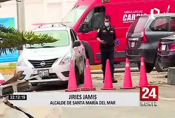 Alcalde de Santa María del Mar señala que fue estafado con compra de balones oxígeno