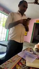 हरदोई: नशेड़ी शिक्षक ने स्कूल में किया हंगामा