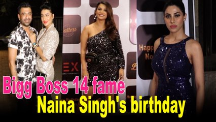 Eijaz Khan, Pavitra Punia, Jaan Kumar Sanu and others attend Naina Singh's party