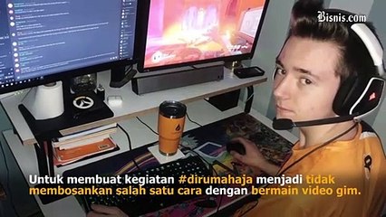WHO Dukung Bermain Gim Selama Pandemi