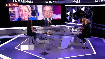 Sondage: Parmi les principaux candidats déclarés à la prochaine élection présidentielle, Jean-Luc Mélenchon et Marine Le Pen "inquiètent" plus d’un Français sur deux