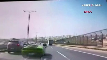 Drift yarışçısı trafikte korku saçtı! Herkesin hayatını tehlikeye attı