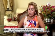 Comisión de Justicia advierte a la fiscal Zoraida Ávalos