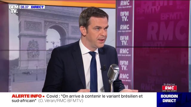 Olivier Véran: Nous travaillons sur des réouvertures progressives dans 4 à 6 semaines