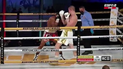 Serhii Bohachuk vs Brandon Adams Full Fight HD