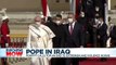 Pope Francis in Iraq for historic visit amid virus and security fears