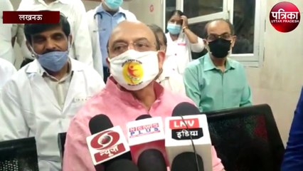 स्वास्थ मंत्री जय प्रताप सिंह ने लगवाई कोरोना वैक्सीन