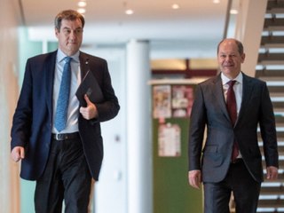 Bei "Markus Lanz": Scholz kontert Schlumpf-Kritik von Söder