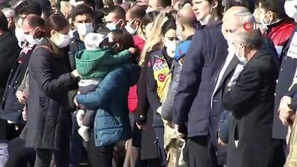 11 şehit Elazığ’dan törenle Ankara’ya uğurlandı