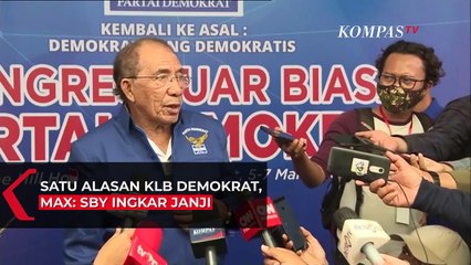 Latar Belakang Digelarnya KLB Demokrat, Max: SBY Ingkar Janji