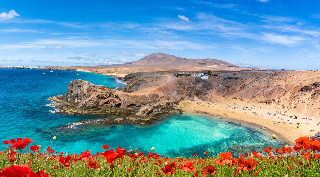 Lanzarote de norte a sur