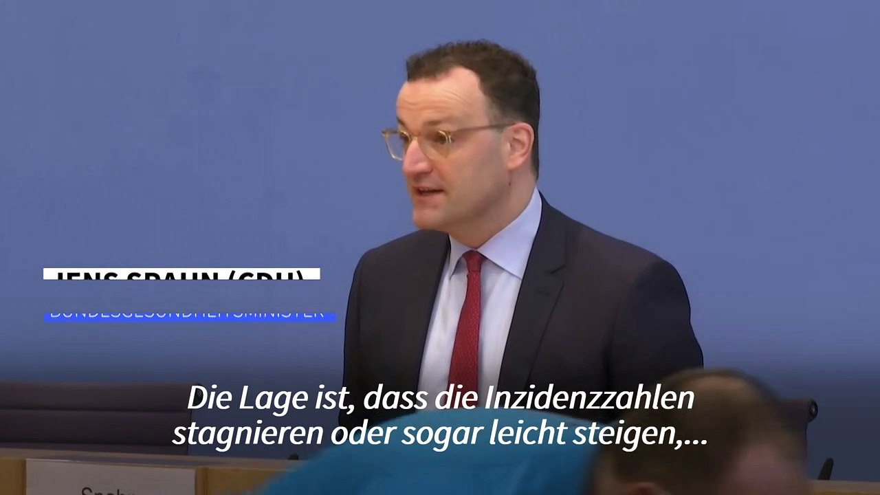 Spahn zu Corona-Lockerungen: "Ringen um die richtige Balance"