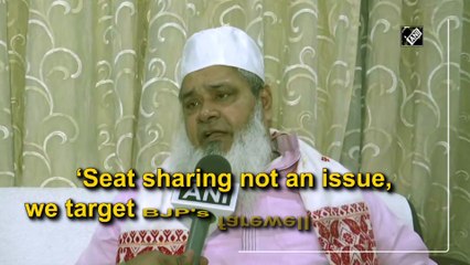 ‘Seat sharing not an issue, we target BJP's farewell in Assam’: AIUDF Chief
