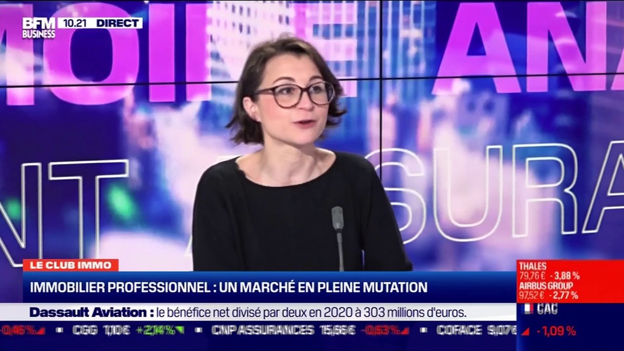 Mailys Rebora (SeLoger Bureaux et Commerces) : Le marché de l'immobilier professionnel en pleine mutation - 05/03