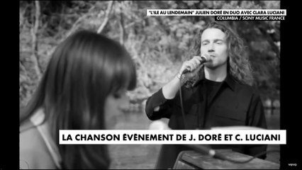 Julien Doré revient sur les coulisses du clip de «L'île au lendemain», en duo avec Clara Luciani