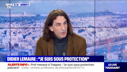 Didier Lemaire: "Il n'y a plus de mixité dans les lieux publics à Trappes"