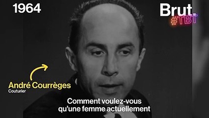 Quand Pierre Cardin et André Courrège débattaient sur le port du pantalon pour les femmes… en 1964