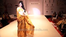 Bollywood actress Sonal Chauhan walks for designer Meghna Raimedhi