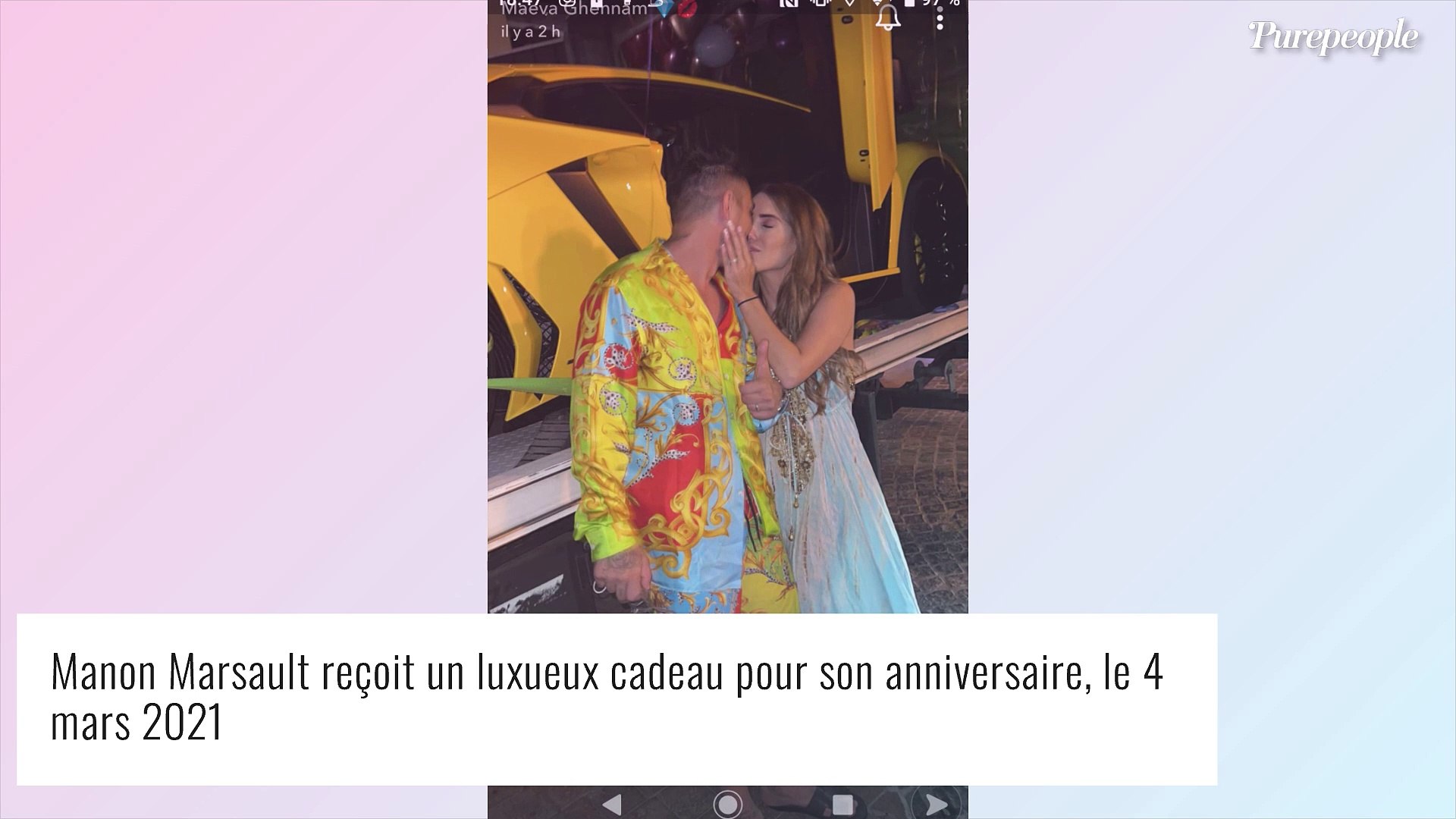 Manon Marsault En Larmes Luxueux Cadeau De Julien Tanti Pour Son Anniversaire Et Gros Souci Video Dailymotion