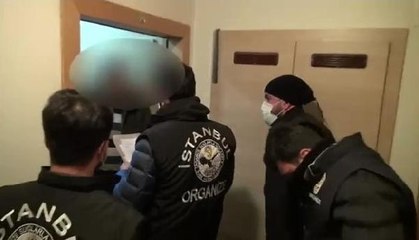 İSTANBUL MERKEZLİ FETÖ OPERASYONU; 13 ŞÜPHELİ GÖZALTINA ALINDI BASKIN ANI KAMERADA