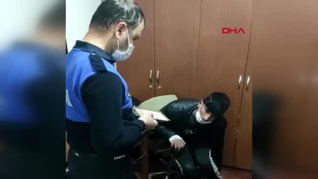 DÜZCE Koltuk değneğiyle girdiği karakoldan yürüyerek çıktı