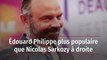 Édouard Philippe plus populaire que Nicolas Sarkozy à droite