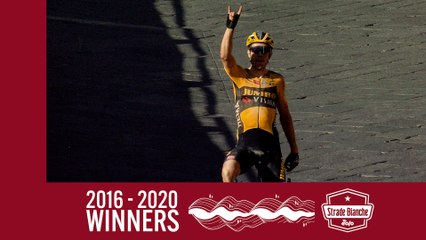 Strade Bianche EOLO 2021 | Men winners 2016-2020