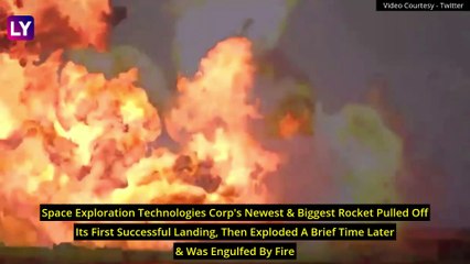 Elon Musk’s SpaceX's Starship Lands And Then Explodes, All You Need To Know