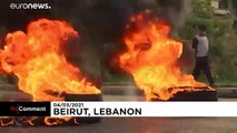 Quebra na libra libanesa provoca tumultos no país