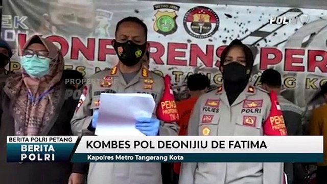 Polres Tangerang Amankan Pelaku Tawuran