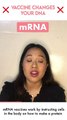 Did you hear that the Covid-19 vaccine changes your DNA?