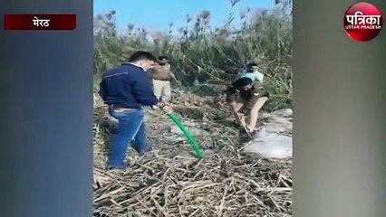 Meerut: पंचायत चुनाव से पहले खादर में दहकने लगी अवैध शराब की भट्टियां, देखें वीडियो-