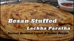 Wheat Flour Healthy Breakfast Recipe | Besan Paratha | Besan Stuffed Lachha Paratha | Zayka E Hind