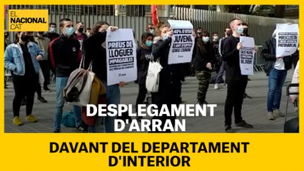 Desplegament d'Arran davant d'Interior