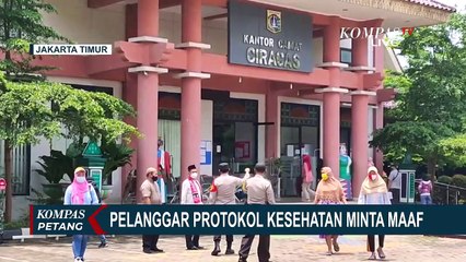 Marah-marah Waktu Kena Razia Protokol Kesehatan, Pria Ini Akhirnya Minta Maaf