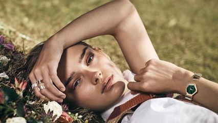 جلسة تصوير خاصة بمجموعة مجوهرات ديور الراقية Gem Dior