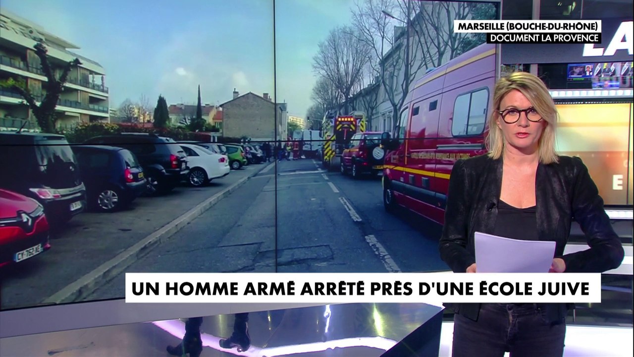 Marseille : un homme interpellé près d'une école juive avec un couteau à la main